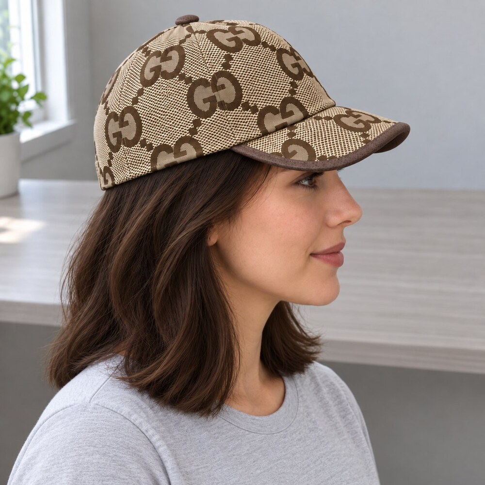 Gucci Jumbo GG Baseball Cap - Picture 3 of 6